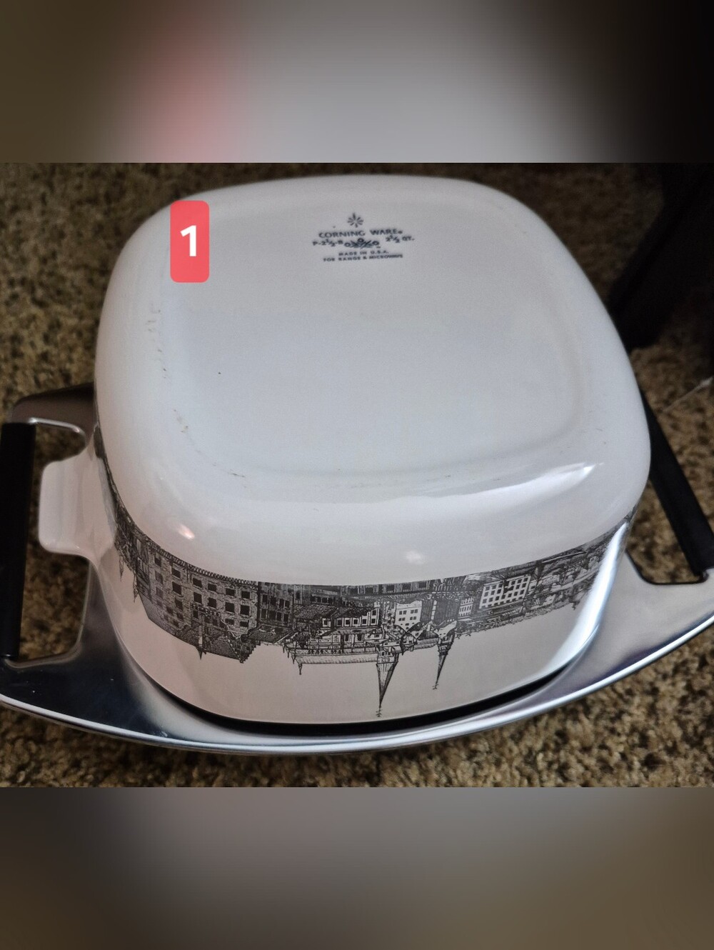 Corningware Renaissance Pattern - Gift Edition - RARE!!! - Picture 6 of 6